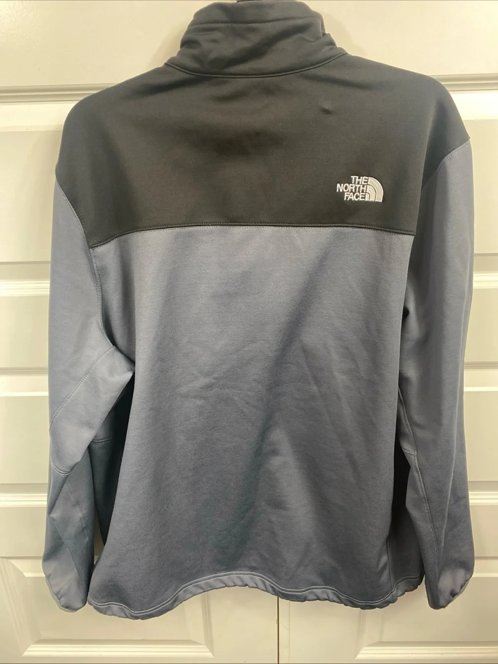 The North Face Men's Black Gray Full Zip Jacket XL Outdoor Casual Extra Large